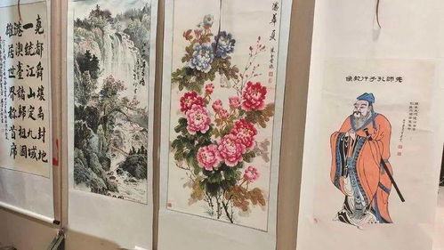 洛寧縣舉行“燦爛金秋”書(shū)畫(huà)展 喜慶建國(guó)七十一周年